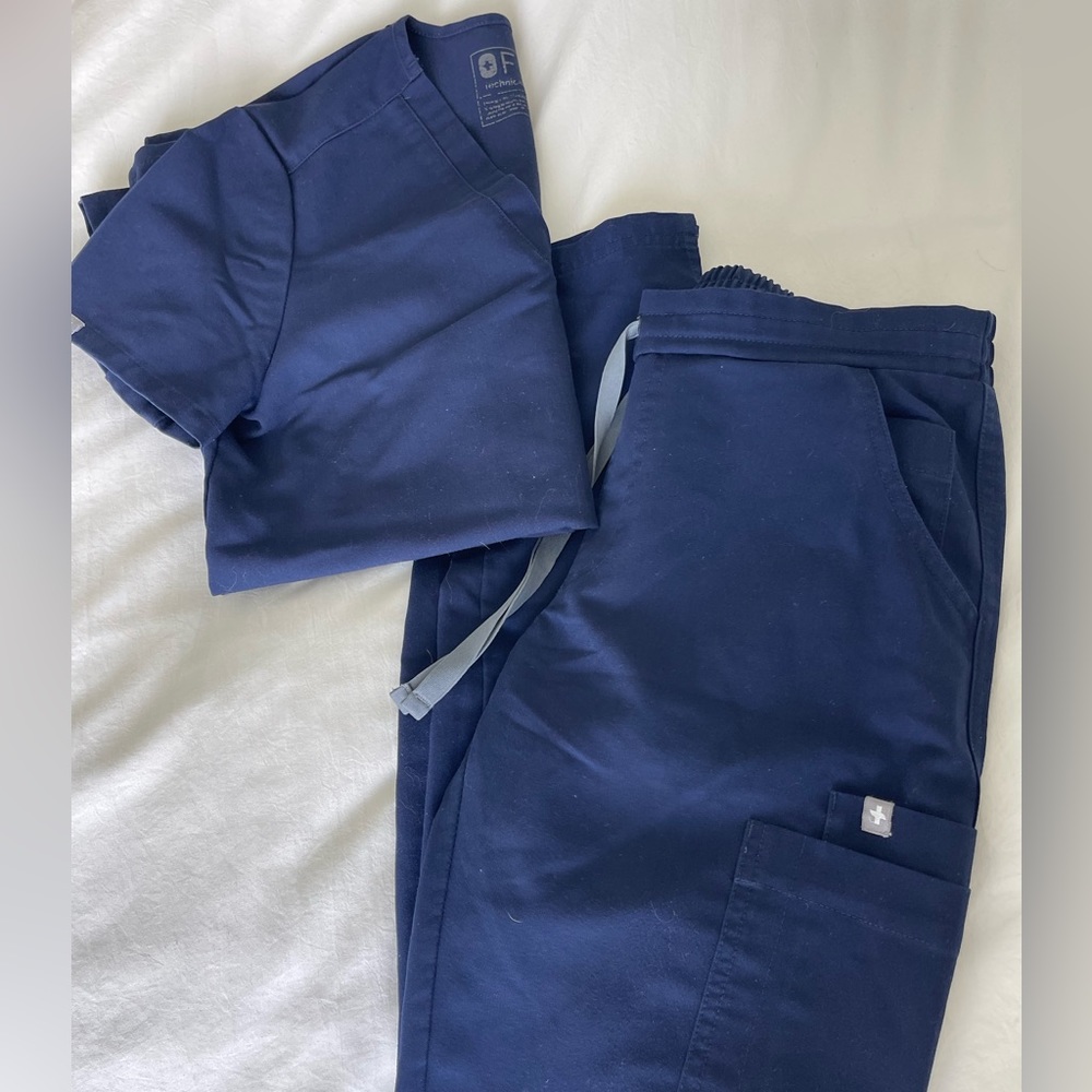 FIGS scrubs navy blue